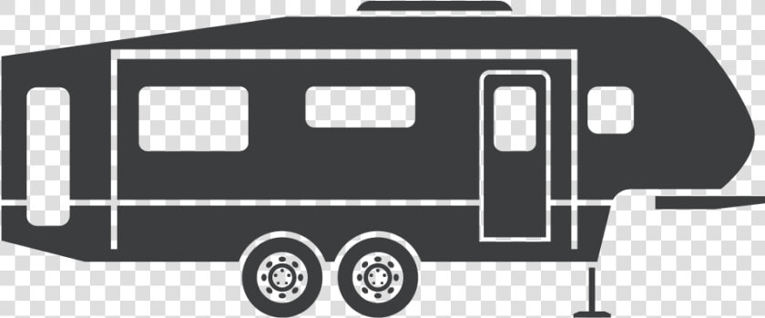 Rv Clipart Fifth Wheel Svg Royalty Free Download   5th Wheel Trailer Icon  HD Png DownloadTransparent PNG