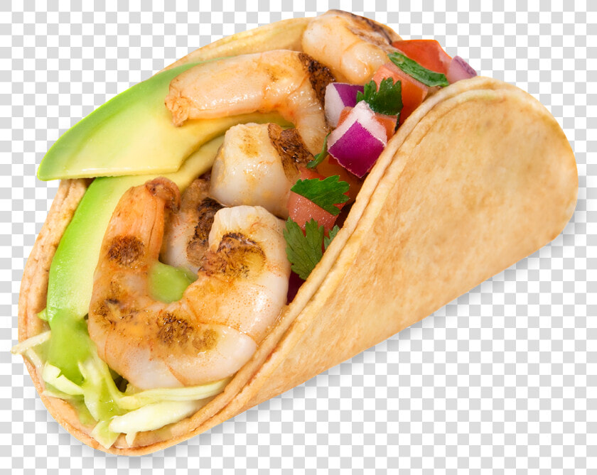 Baja Fresh Shrimp Taco  HD Png DownloadTransparent PNG