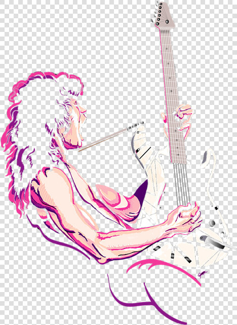 Eddie Van Halen Transparent  HD Png DownloadTransparent PNG