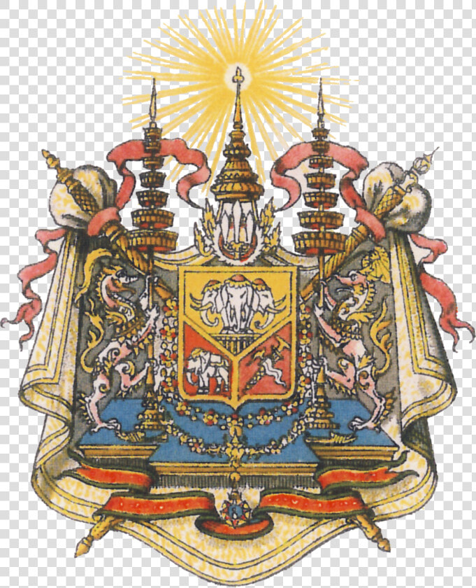 Ströhl Ha Li Fig   Siam Coat Of Arms  HD Png DownloadTransparent PNG