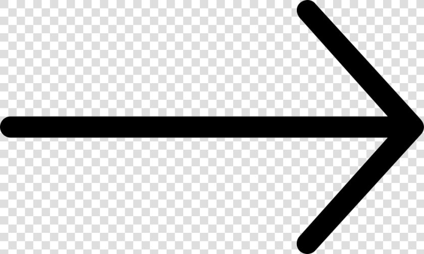 Arrow Computer Icons   Thin Black Arrow Right  HD Png DownloadTransparent PNG