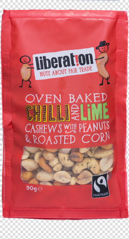 Liberation Oven Baked Chilli  amp  Lime Cashews With Peanuts   Cashew  HD Png DownloadTransparent PNG