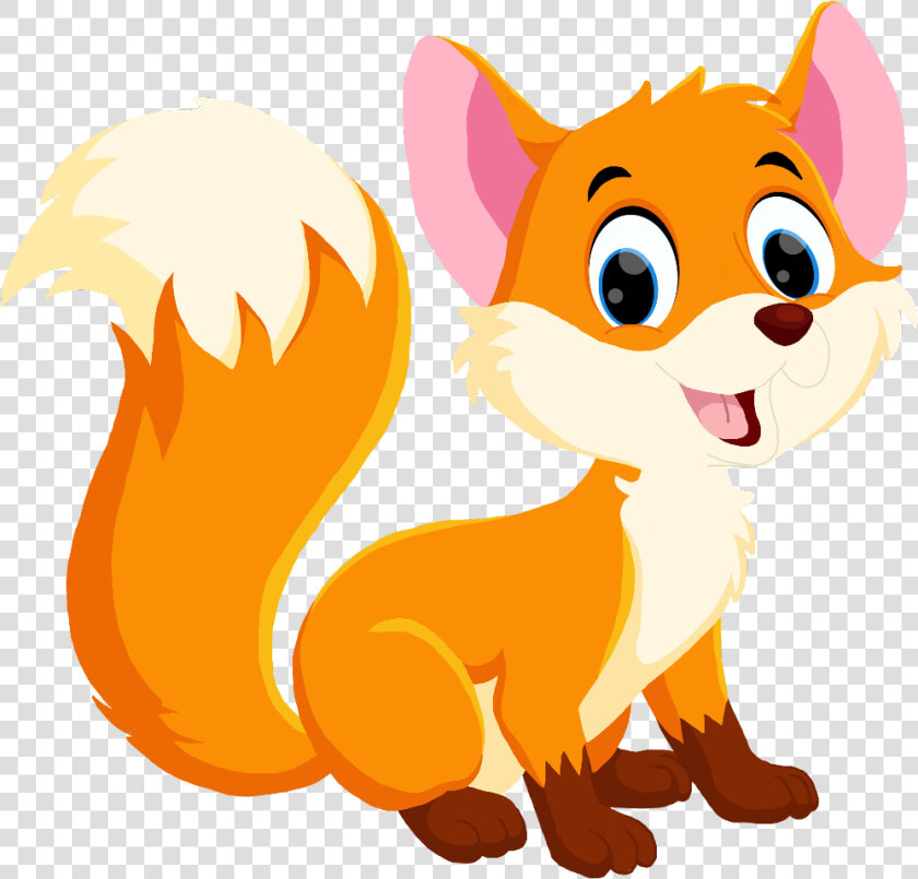  baby  babyfox  fox  cartoon  clipart  cute   Baby Cartoon Fox Drawings  HD Png DownloadTransparent PNG