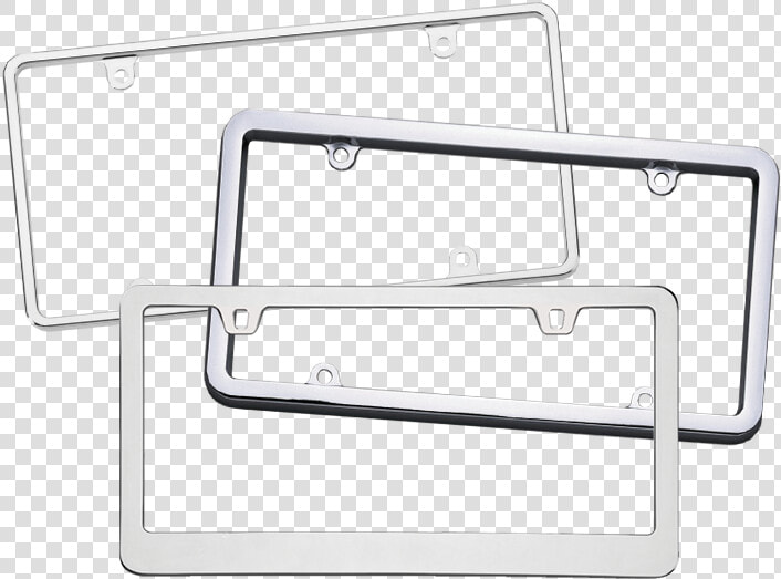 Blank Metal License Plate Frames   Window  HD Png DownloadTransparent PNG