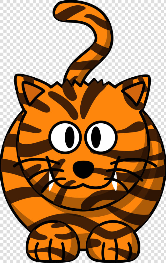 Baby Tiger Free Clipart 1 Page Of Clip Art   Cartoon Zoo Animals Clipart  HD Png DownloadTransparent PNG