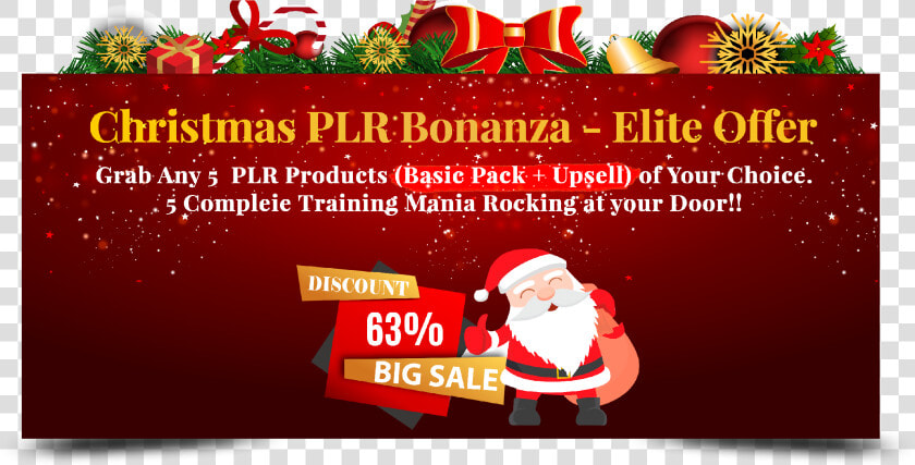 Plr Products Christmas Bonuses  HD Png DownloadTransparent PNG