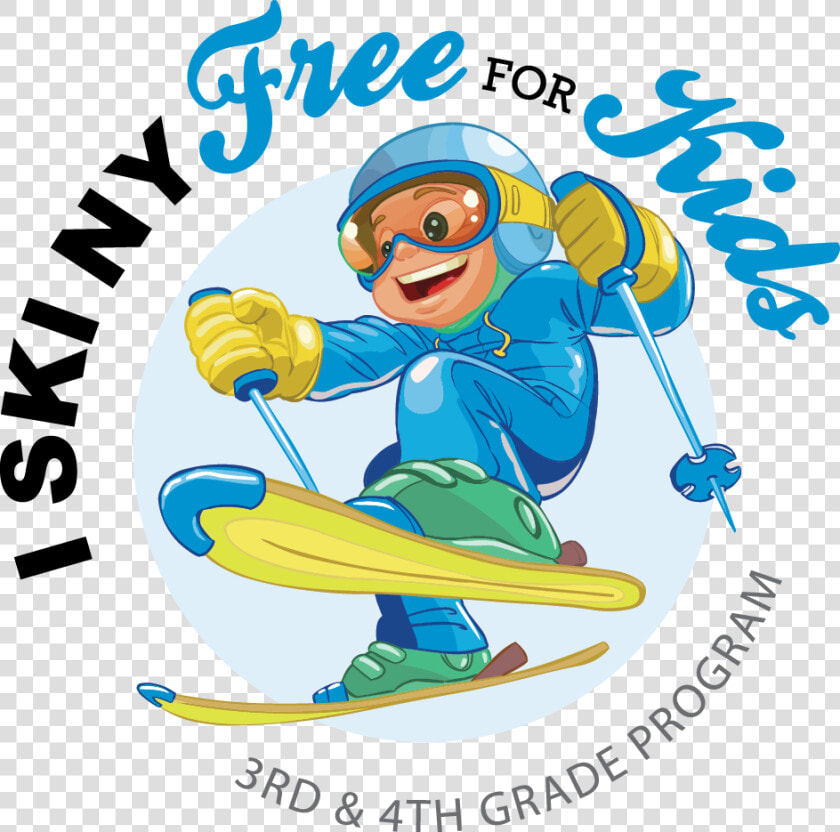 Kids Ski Free   Transparent Background Snow Skiing Clipart  HD Png DownloadTransparent PNG