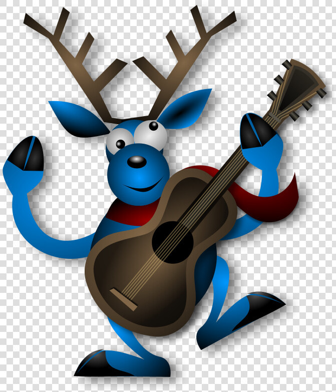 Dancing Reindeer 1   Free Clip Art Reindeer  HD Png DownloadTransparent PNG