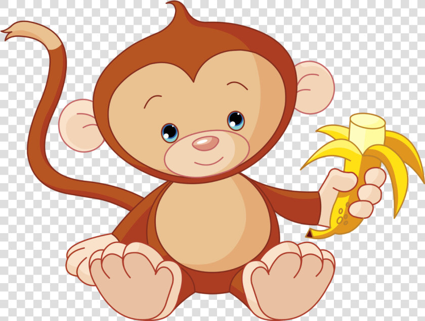 Transparent Funny Monkey Png   Monkey Eating Banana Clipart  Png DownloadTransparent PNG