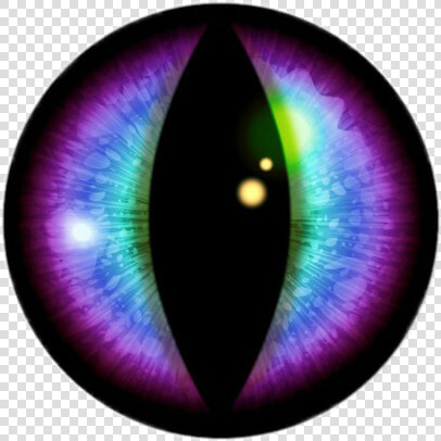  cateyes  eyes  cats  purple  blue green  yellow   Blue Purple Dragon Eye  HD Png DownloadTransparent PNG