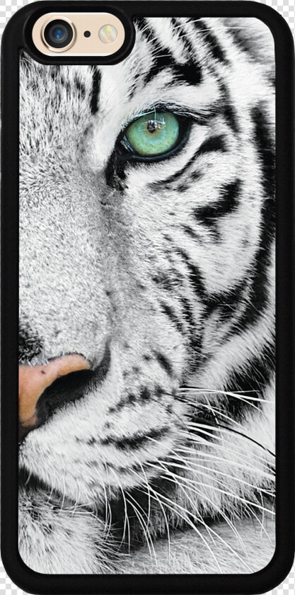 White Tiger Face Case   Tiger Iphone 8 Case  HD Png DownloadTransparent PNG