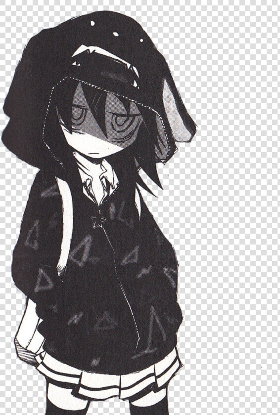 Tomoko Black And White  HD Png DownloadTransparent PNG