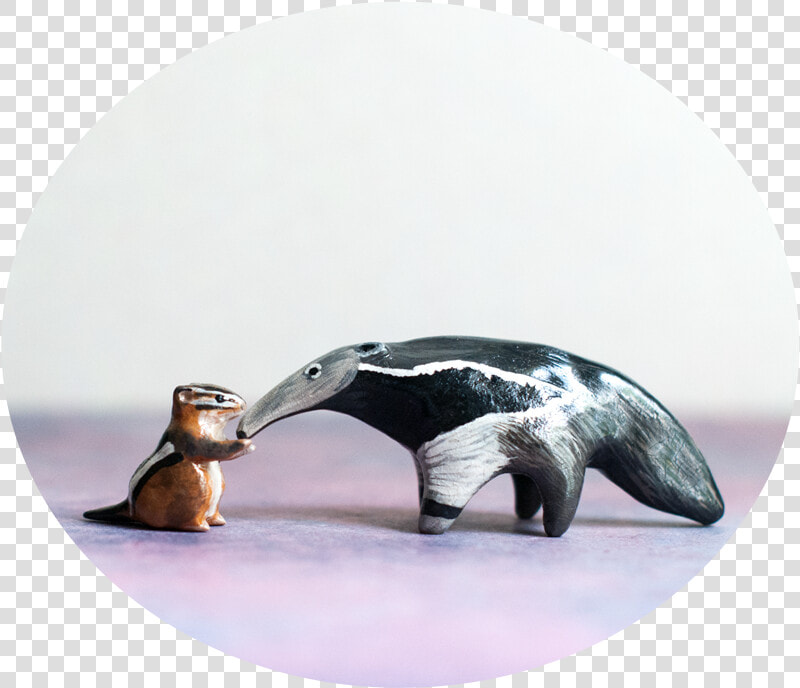 Anteater And Chipmunk   Otter  HD Png DownloadTransparent PNG