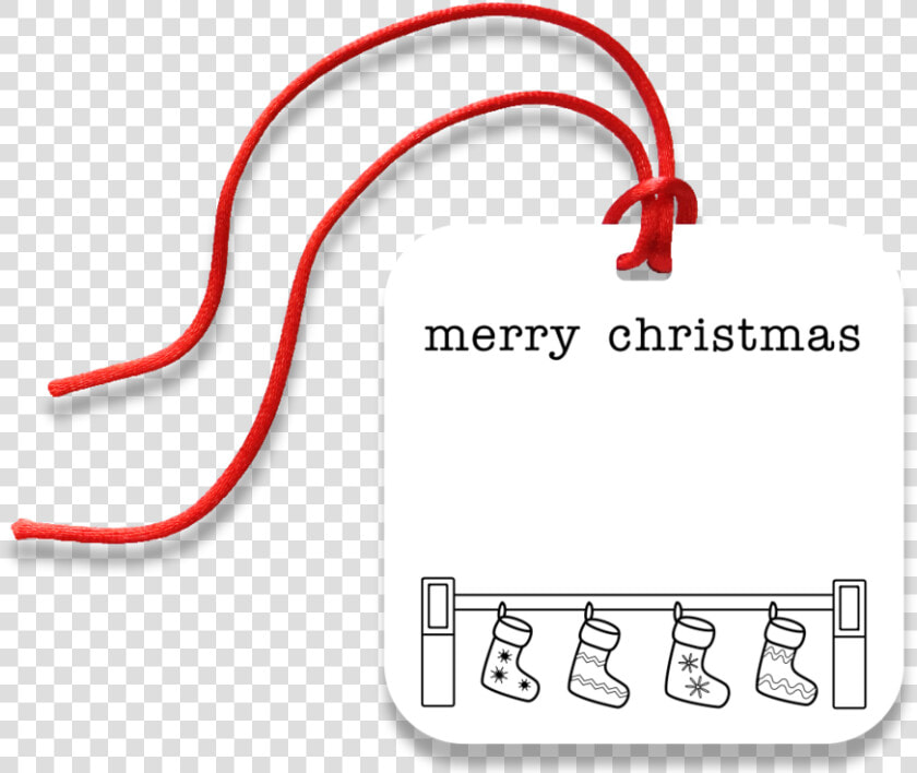 Christmas Gift Tag   Coquelicot  HD Png DownloadTransparent PNG