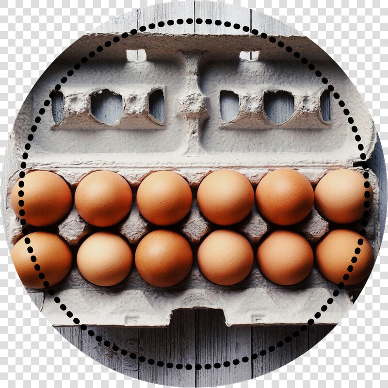 Carton Of Eggs Circle   Idiom Dime A Dozen  HD Png DownloadTransparent PNG