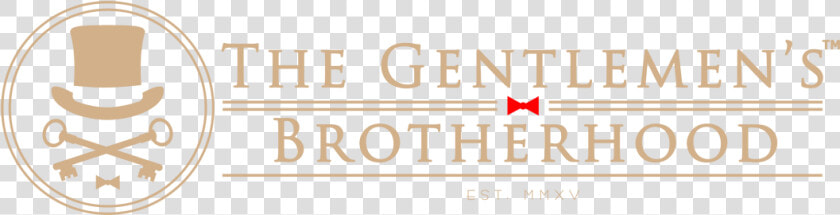 The Gentlemens Brotherhood Logo   Tan  HD Png DownloadTransparent PNG