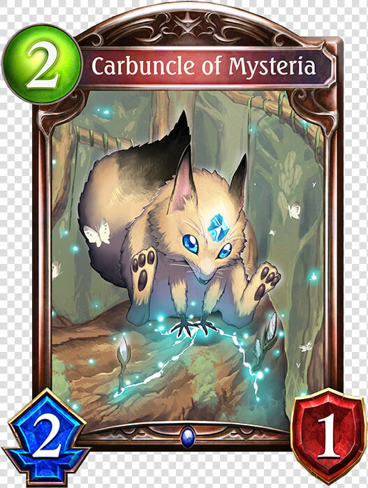 Carbuncle Of Mysteria   Blood Wolf Shadowverse  HD Png DownloadTransparent PNG