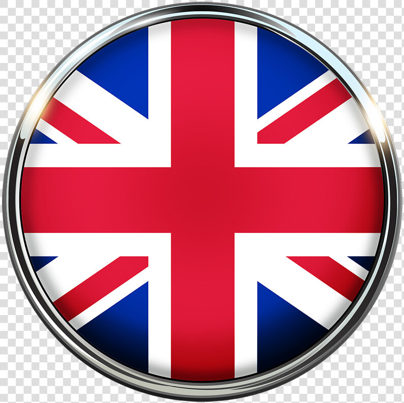 Reino Unido Tiene Un Rol En La Recesión En Estados   English Flag In A Circle  HD Png DownloadTransparent PNG