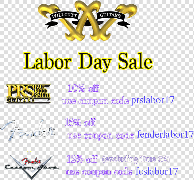 Labor Day Sale   Fender Custom Shop  HD Png DownloadTransparent PNG