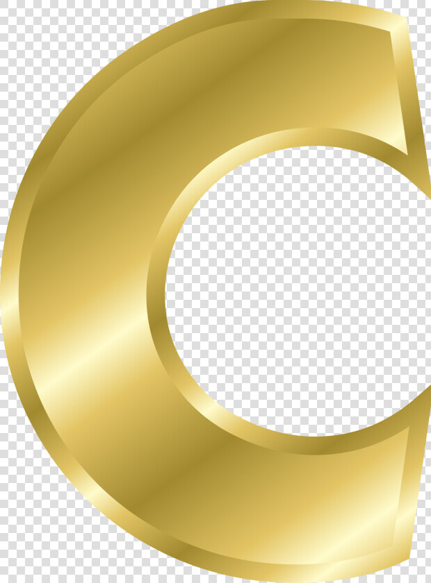 Onlinelabels Clip Art Effect Letters Alphabet Gold   Gold Letter C Transparent  HD Png DownloadTransparent PNG