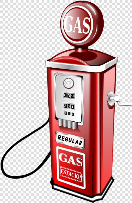 Clipart   Petrol Pump   Vintage Gas Pump Clipart  HD Png DownloadTransparent PNG