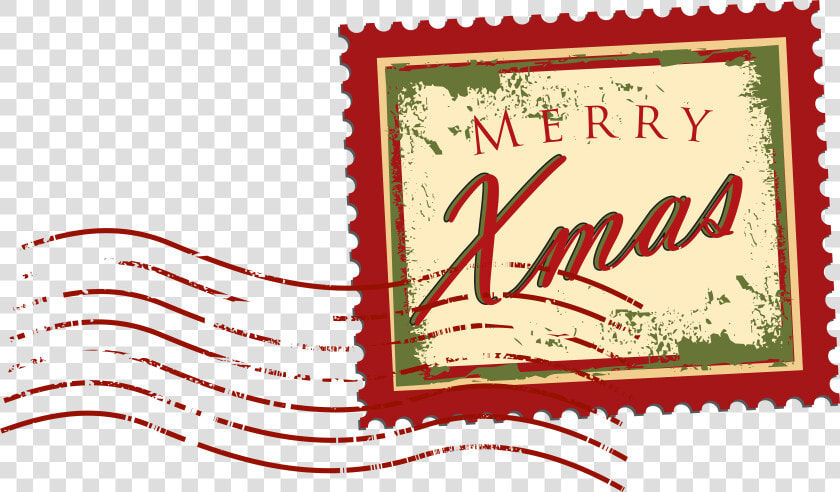 Christmas Background Stamps Merry   Christmas Stamp Clipart  HD Png DownloadTransparent PNG