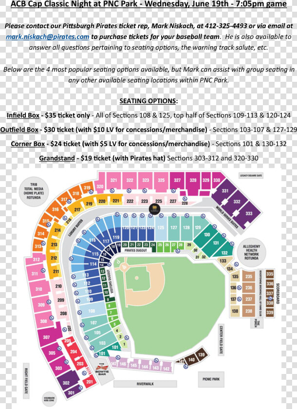 Seat Number Pnc Park Seating Chart  HD Png DownloadTransparent PNG