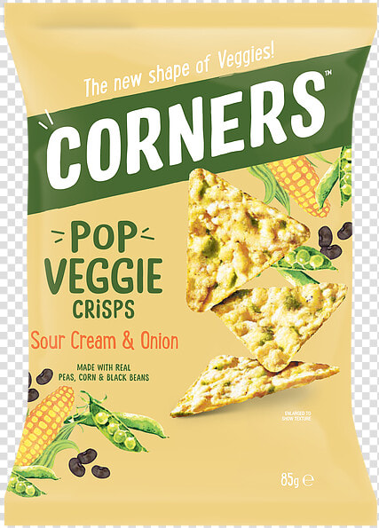 Corners Pop Veggie Crisps  HD Png DownloadTransparent PNG