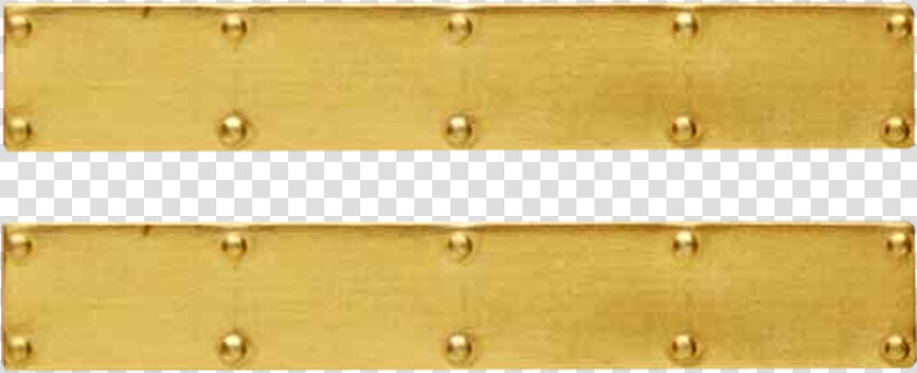 1 Inch Scale Brass Dollhouse Door Kick Plate   Plank  HD Png DownloadTransparent PNG