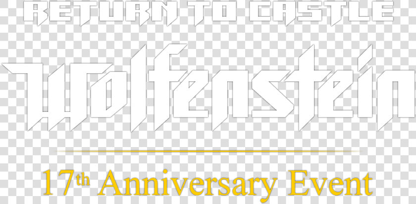 Return To Castle Wolfenstein™ 17th Anniversary Event   Poster  HD Png DownloadTransparent PNG