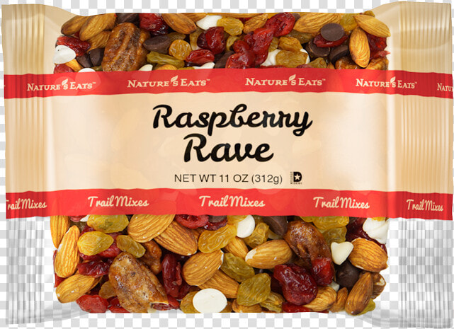 Raspberry Rave   Nature  39 s Eats Chocolate Trail Mix  HD Png DownloadTransparent PNG