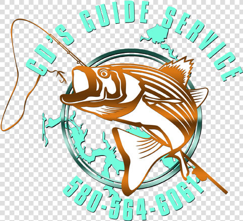 Cd S Guide Service   Striper Fish Logo Clipart  HD Png DownloadTransparent PNG