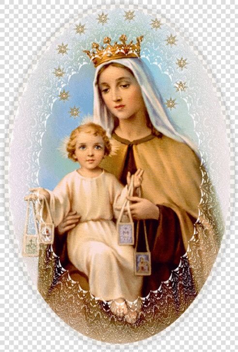 Mother Mary Mount Carmel  HD Png DownloadTransparent PNG