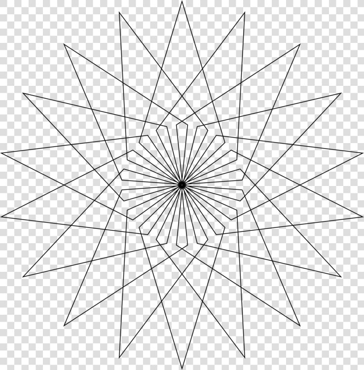 Line Art plant triangle   Line Art  HD Png DownloadTransparent PNG