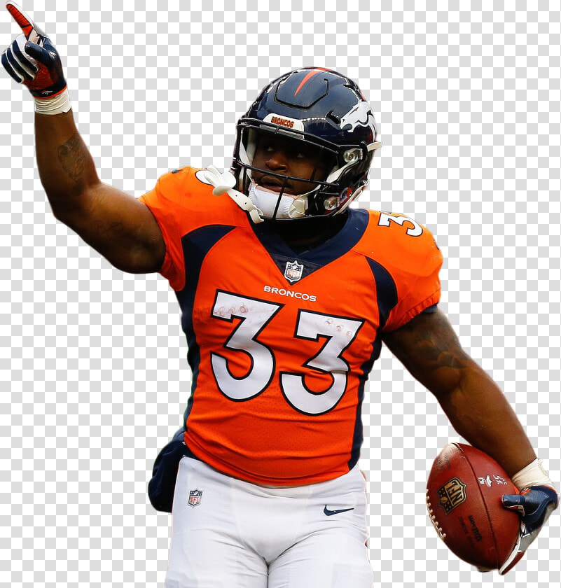 De Angelo Henderson Broncos  HD Png DownloadTransparent PNG