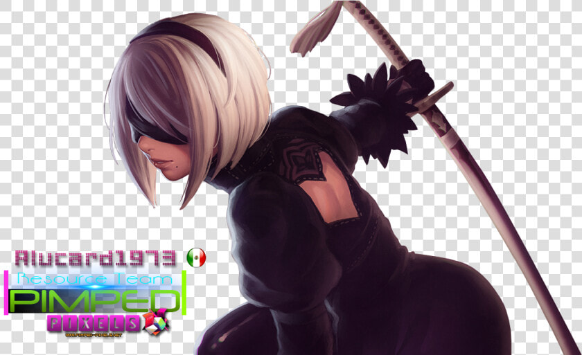 Nier Automata 2b Hd  HD Png DownloadTransparent PNG