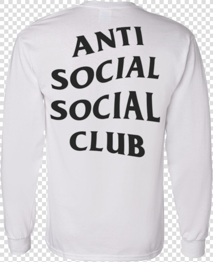 Anti Socual Social Club Assc Kanye West   Sweatshirt  HD Png DownloadTransparent PNG