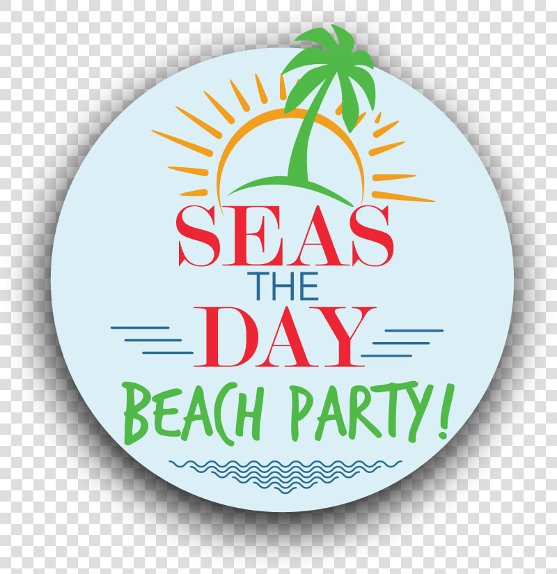 Seas The Day Beach Party   Seas The Day Logo  HD Png DownloadTransparent PNG