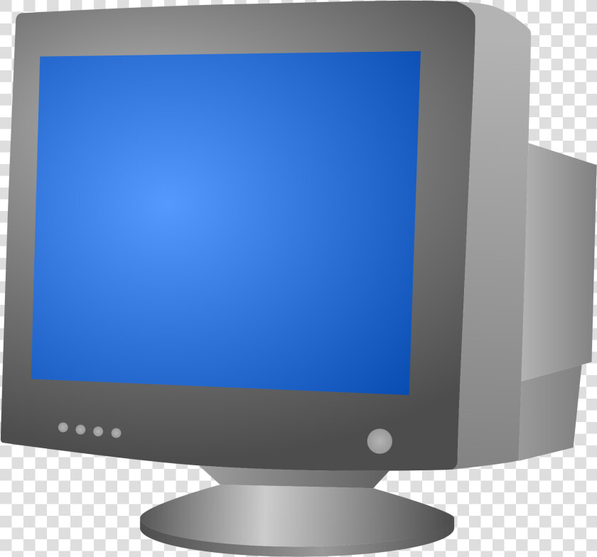 Computer Monitor output Device angle   Cathode Ray Tube Monitor Png  Transparent PngTransparent PNG