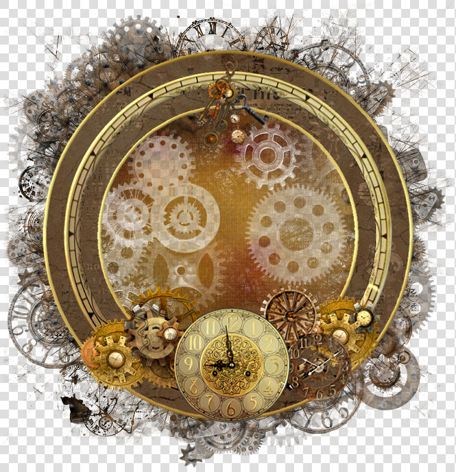 Steampunk Cluster Frame 800 X   Circle  HD Png DownloadTransparent PNG