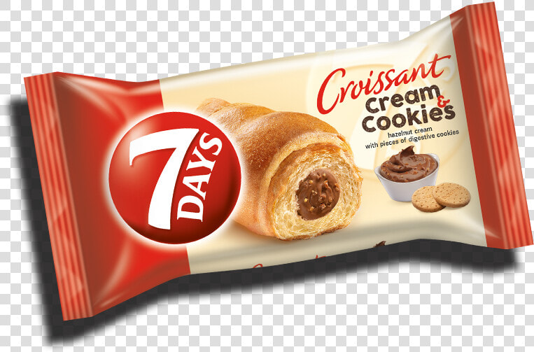 60g   7 Days Croissant Strawberry  HD Png DownloadTransparent PNG