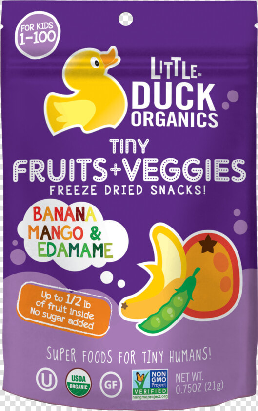 Little Duck Organics Snacks  HD Png DownloadTransparent PNG