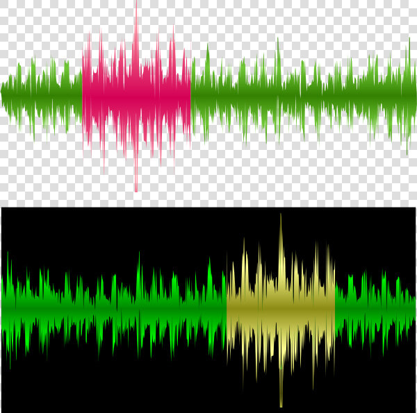 Sound Wave Recording Svg Clip Arts   Clipart Of Sound Recording  HD Png DownloadTransparent PNG