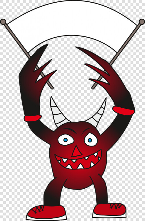 Monster  Demon  Teeth  Horns  Devil  Black  Red   Devil  HD Png DownloadTransparent PNG