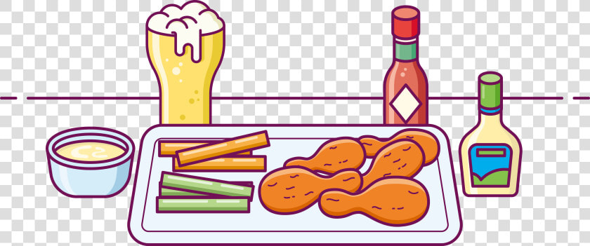 Fried Chicken Buffalo Wing Beer Fast Food   Fried Chicken  HD Png DownloadTransparent PNG