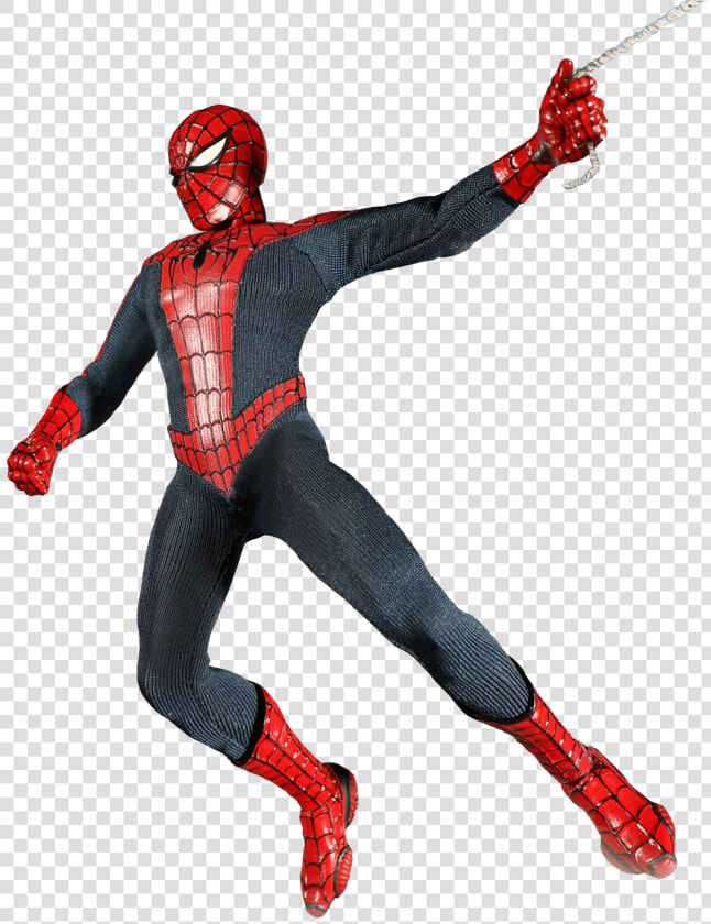 Mez76290   Mezco Spiderman 1 12 Action Figure  HD Png DownloadTransparent PNG