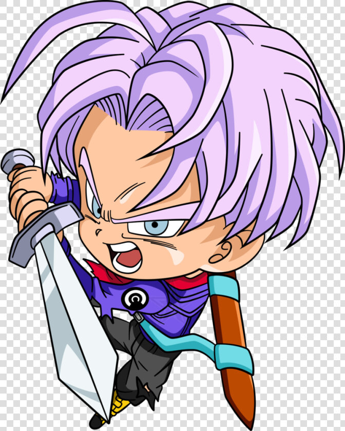 Trunks Chibi Drawings Dragon Ball  Dragon Ball Gt    Dragon Ball Chibi Trunks  HD Png DownloadTransparent PNG