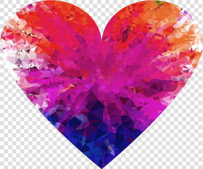 Colorful Heart Png Transparent   Transparent Background Colorful Heart Png  Png DownloadTransparent PNG