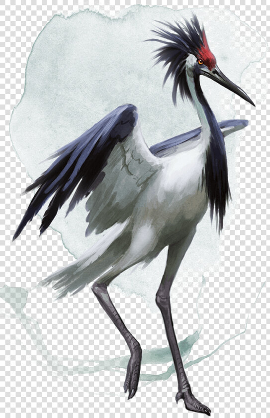 Transparent Crane Bird Png   Eblis Tomb Of Annihilation  Png DownloadTransparent PNG