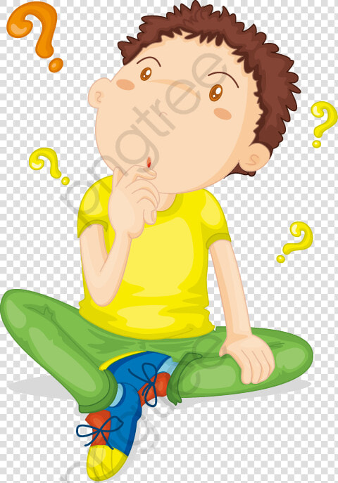 Transparent Thinking Brain Clipart For Kids   Thinking Kids  HD Png DownloadTransparent PNG